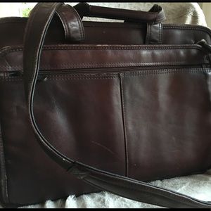 avenues america leather briefcase